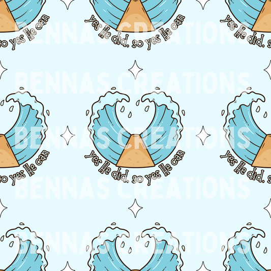 yes HE did, yes HE can