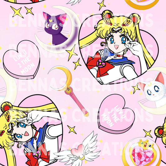 Moon Goddess Love Seamless File