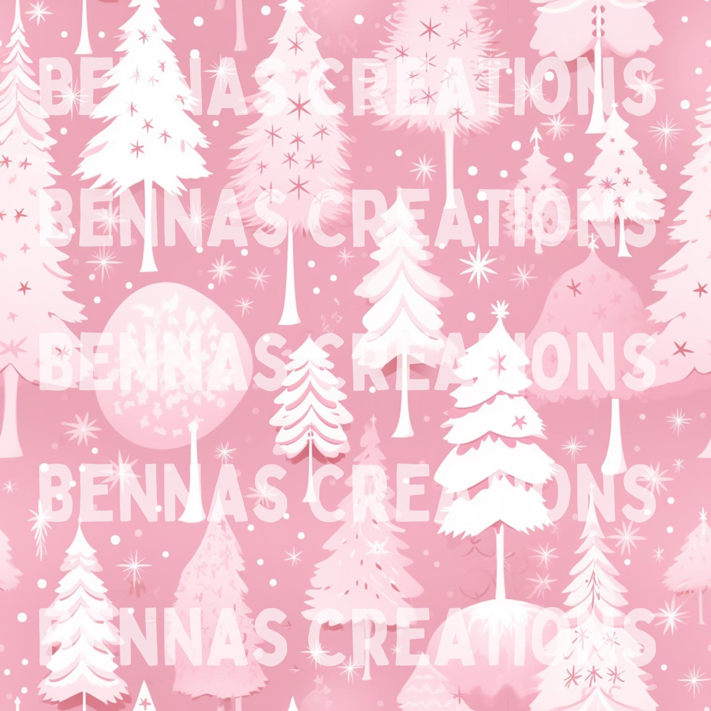 Pink Trees Seamless File