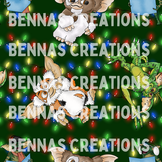 Gizmo Xmas Seamless File