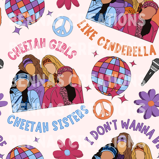 Cheetah Sisters Retro