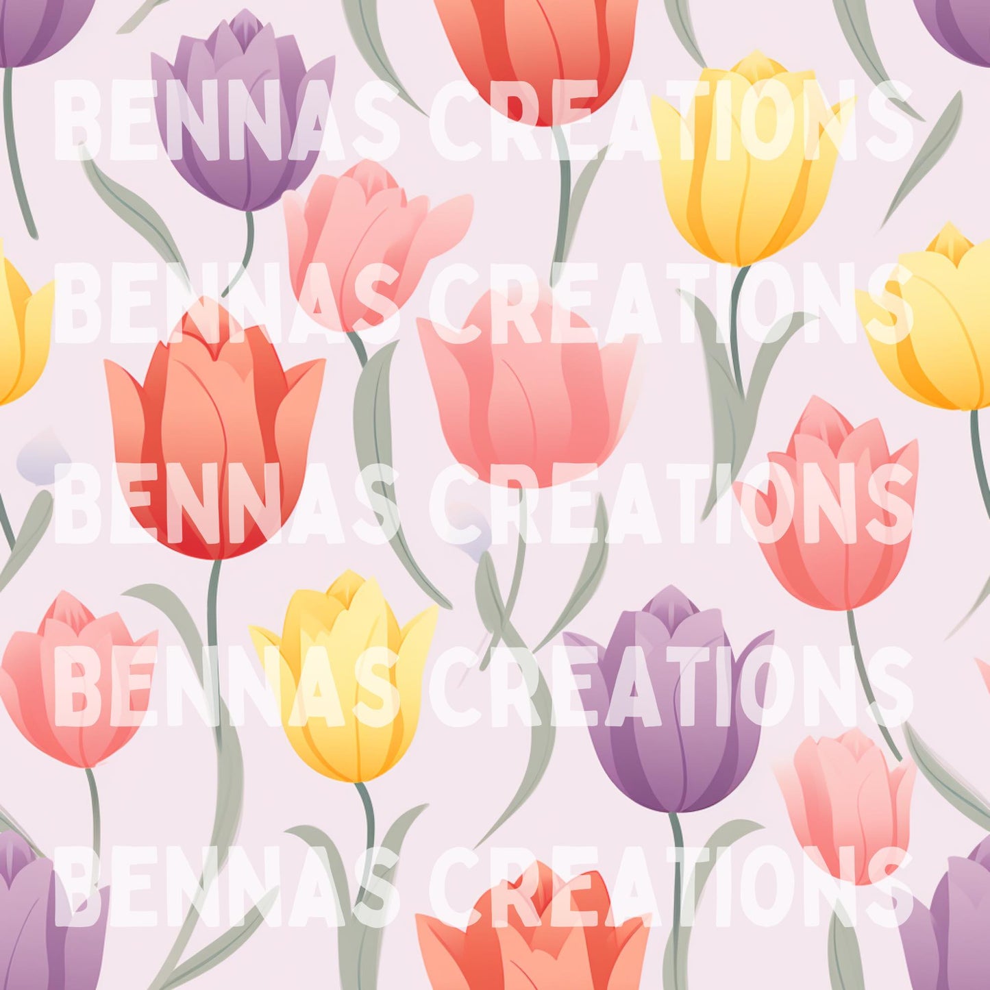 Tulips Seamless File