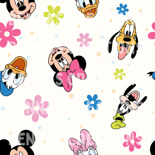 Spring Mouse Friends