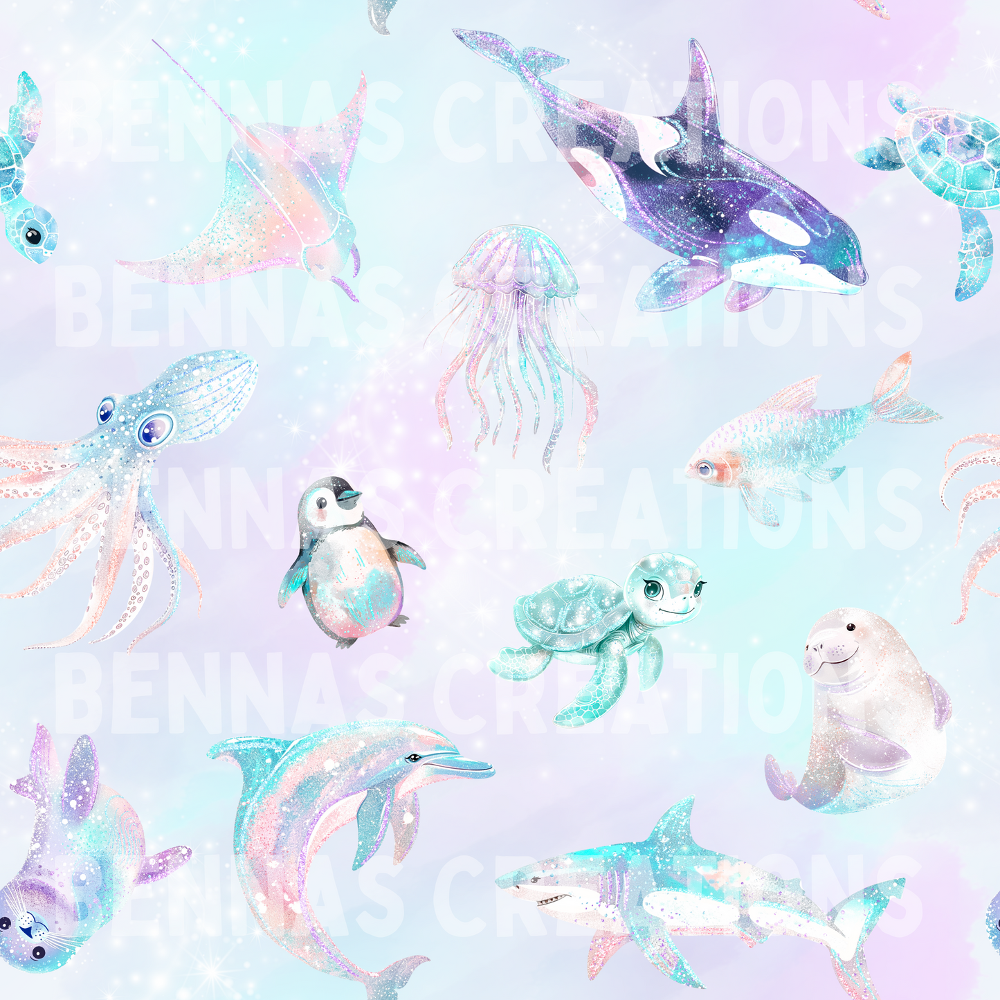 Sparkle Ocean Friends