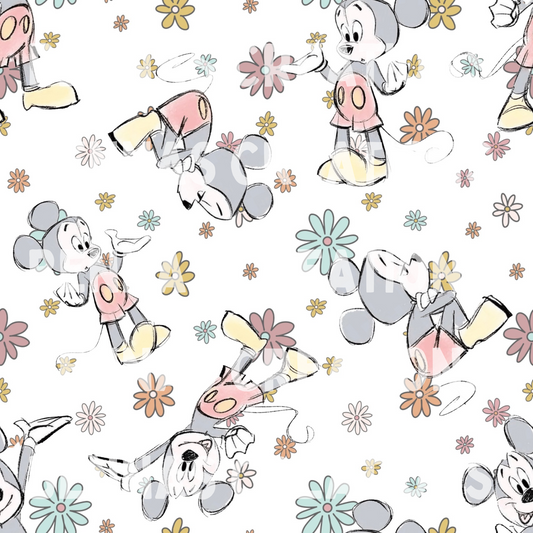 Mouse Floral