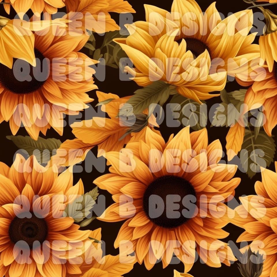 Sunflowers Seamless File