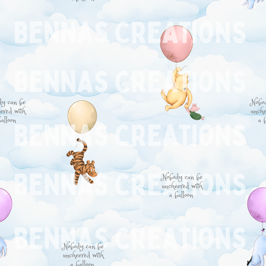 Cheerful Balloon Seamless File