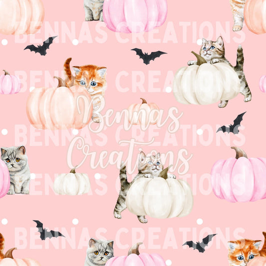 Spooky Kittys Seamless File