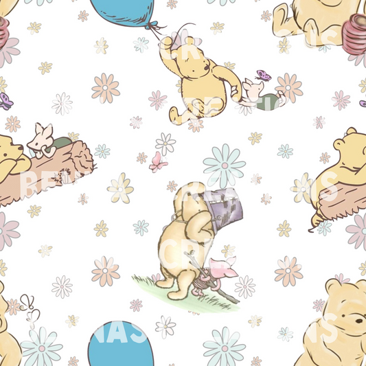 Bear Floral