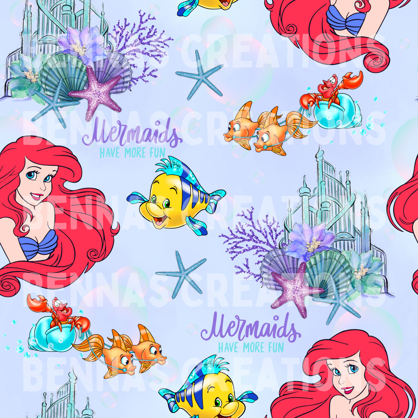 Mermaid Fun Seamless File