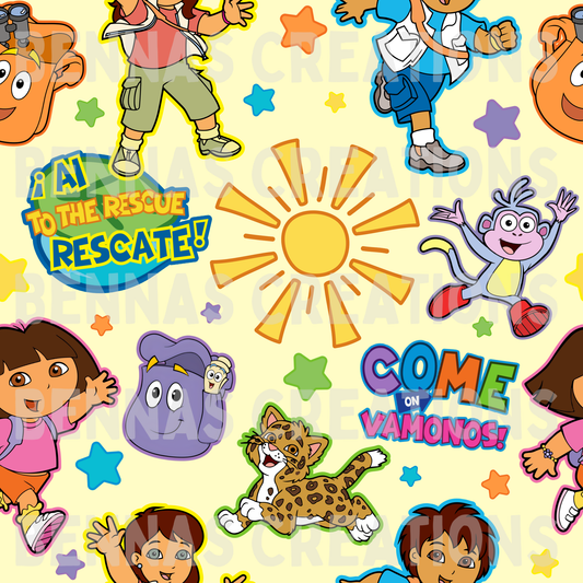 Explorer Cousin Doodles