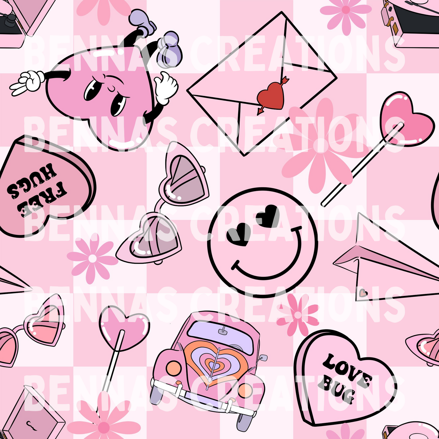 Retro Vday Seamless File