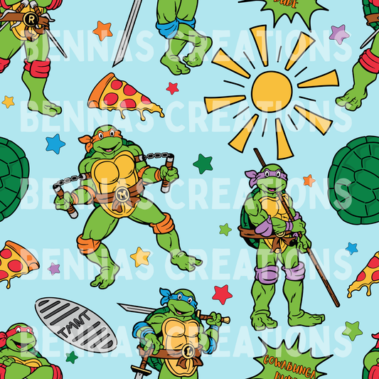 Sewer Turtle Doodles