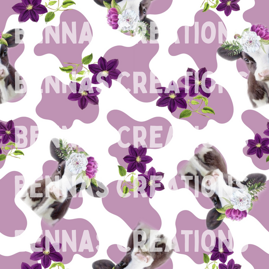 Purple Cow Seamless File