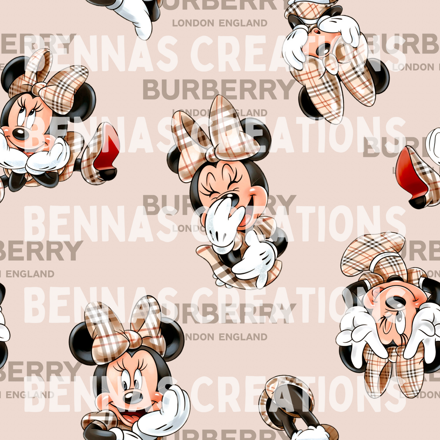 Plaid Mouse Seamless File