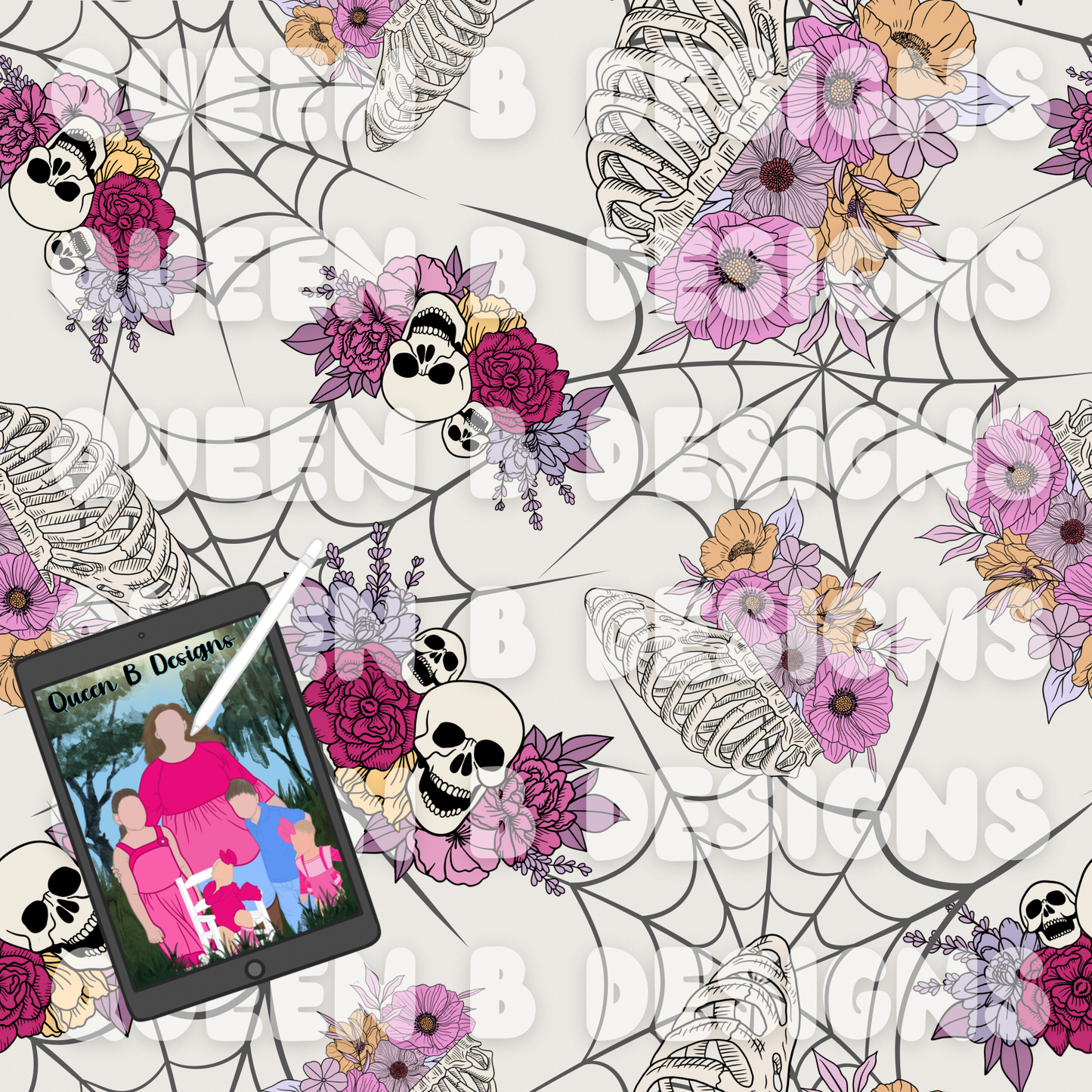 Skull Floral