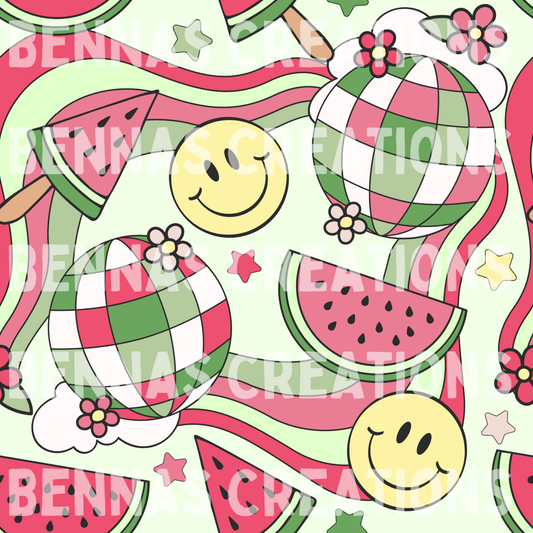 Retro Watermelon