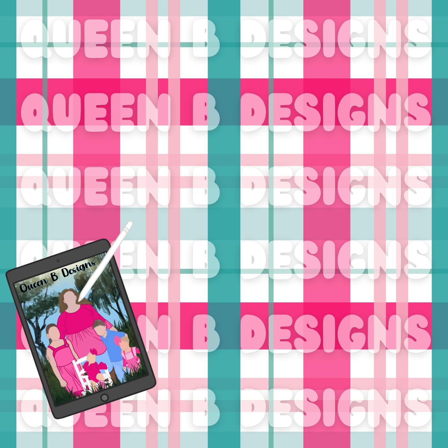 Summer Plaid Seamless File