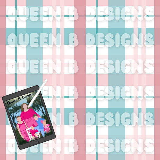 Summer Plaid Seamless File