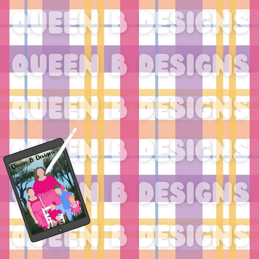 Summer Plaid Seamless File