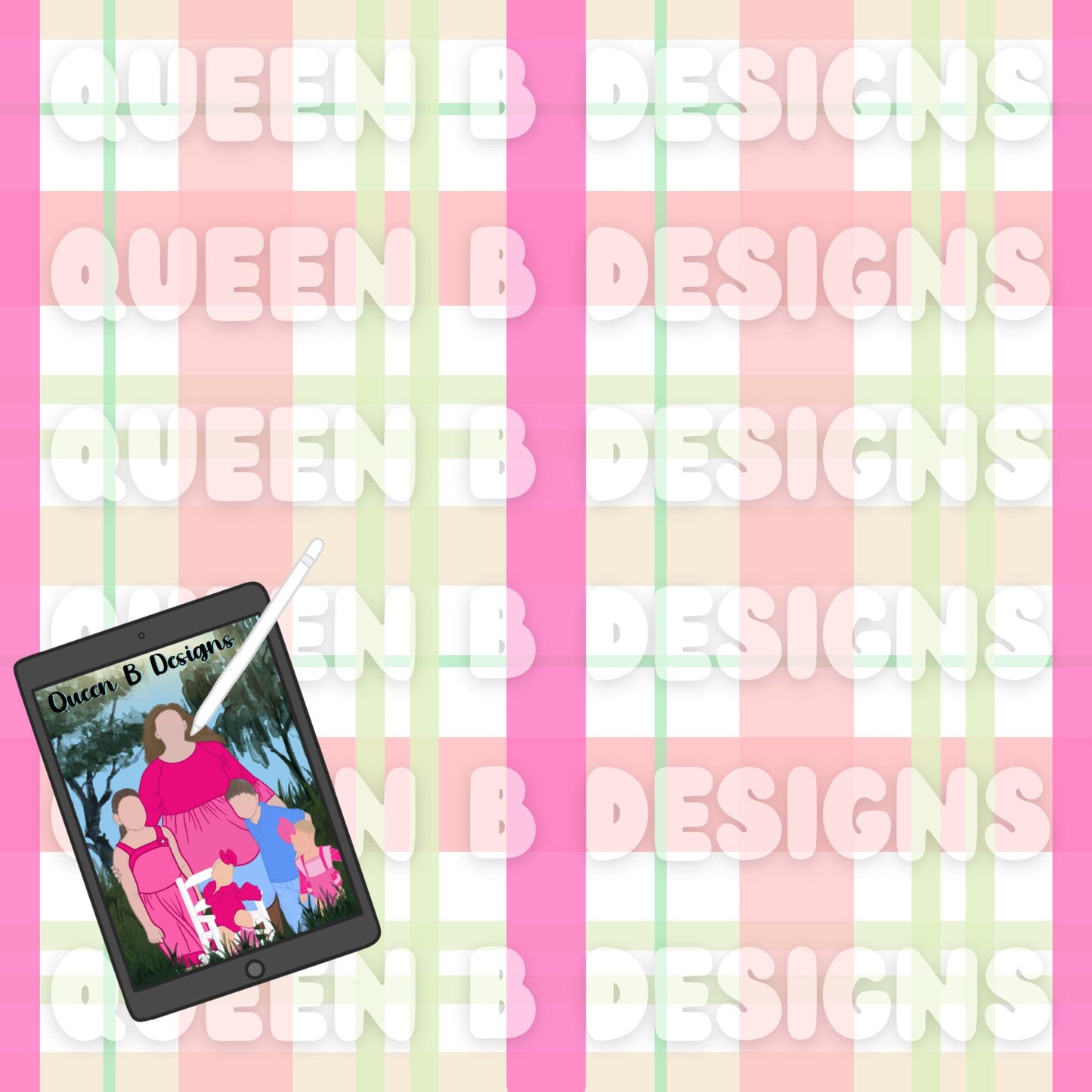 Summer Plaid Seamless File