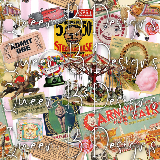 Vintage Carnival Seamless File