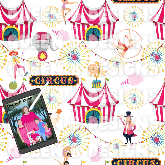 Sibling Circus Seamless File