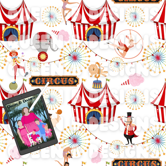 Sibling Circus Seamless File